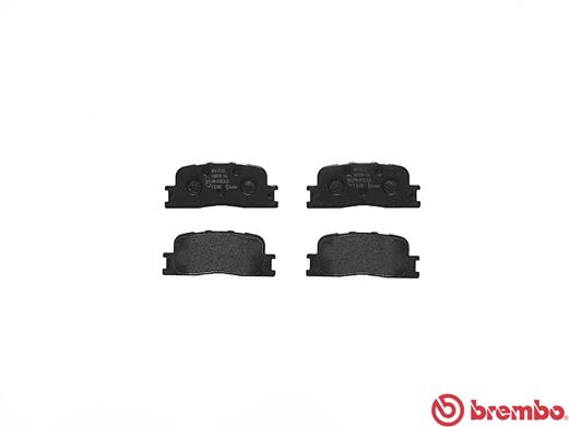 A.B.S. P 83 088 BREMBO Bremsbelagsatz, Scheibenbremse